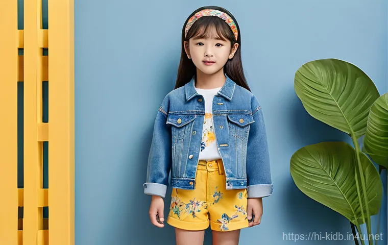 국내 아동 의류 브랜드 - **Prompt 2: Sustainable Comfort: Korean Children in Organic Wear**
    "Two Korean children, a boy a...