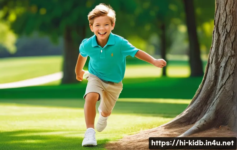 폴로 랄프 로렌 키즈 코디법 - **Prompt 1: Cheerful Outdoor Play in Premium Casual Wear**
    A vibrant, high-angle shot of a cheer...